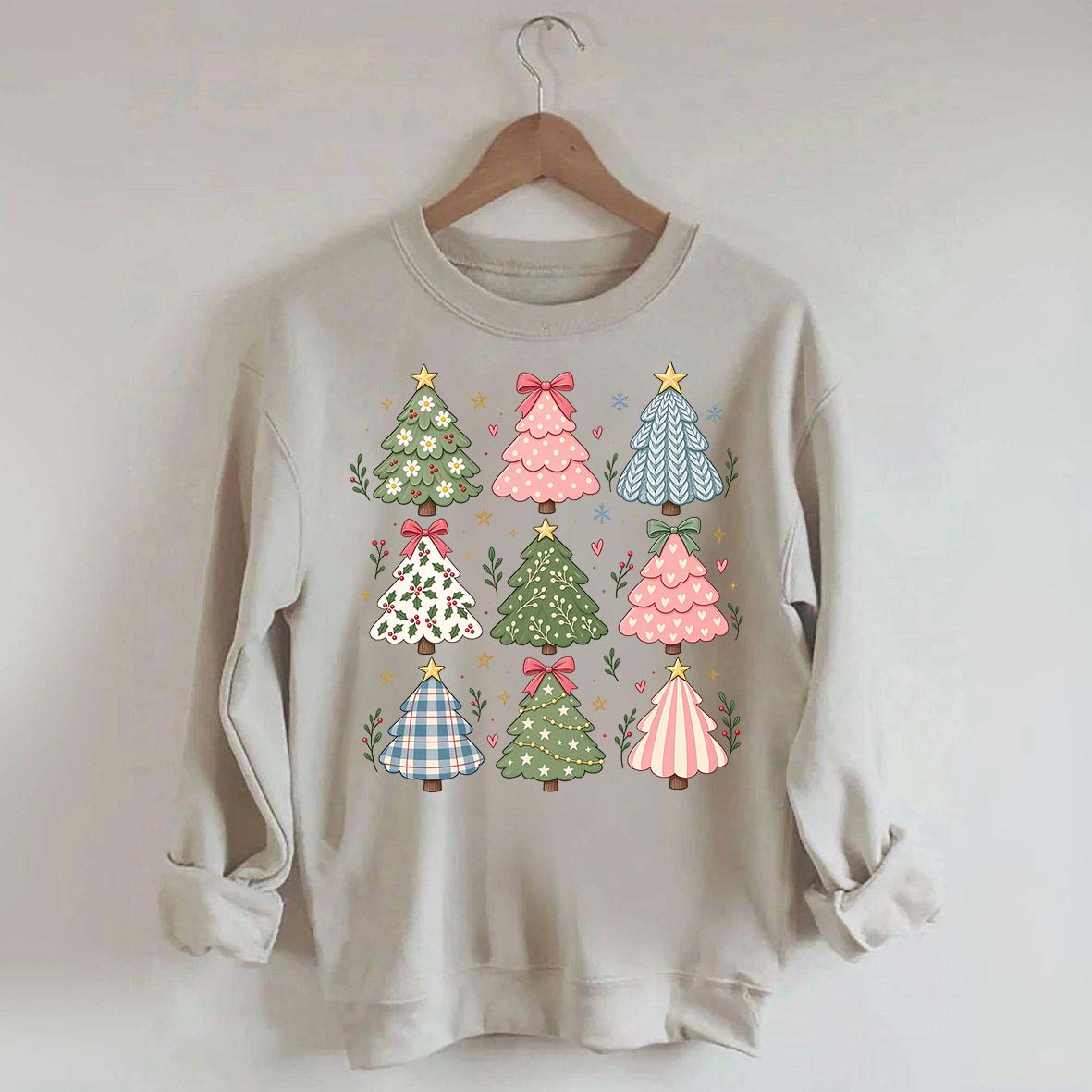 Boho Whimsical Christmas Sweatshirt