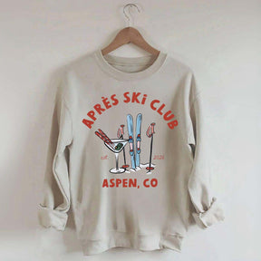 Custom Apres Ski Club Bachelorette Sweatshirt