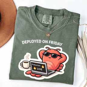 Deployed On Friday T-Shirt