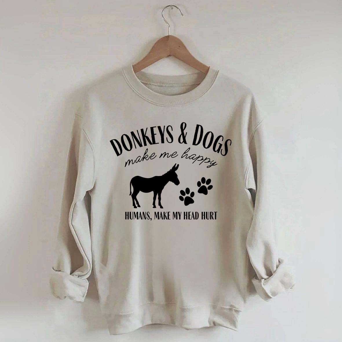 Donkey Owner Dog Sweatshirt