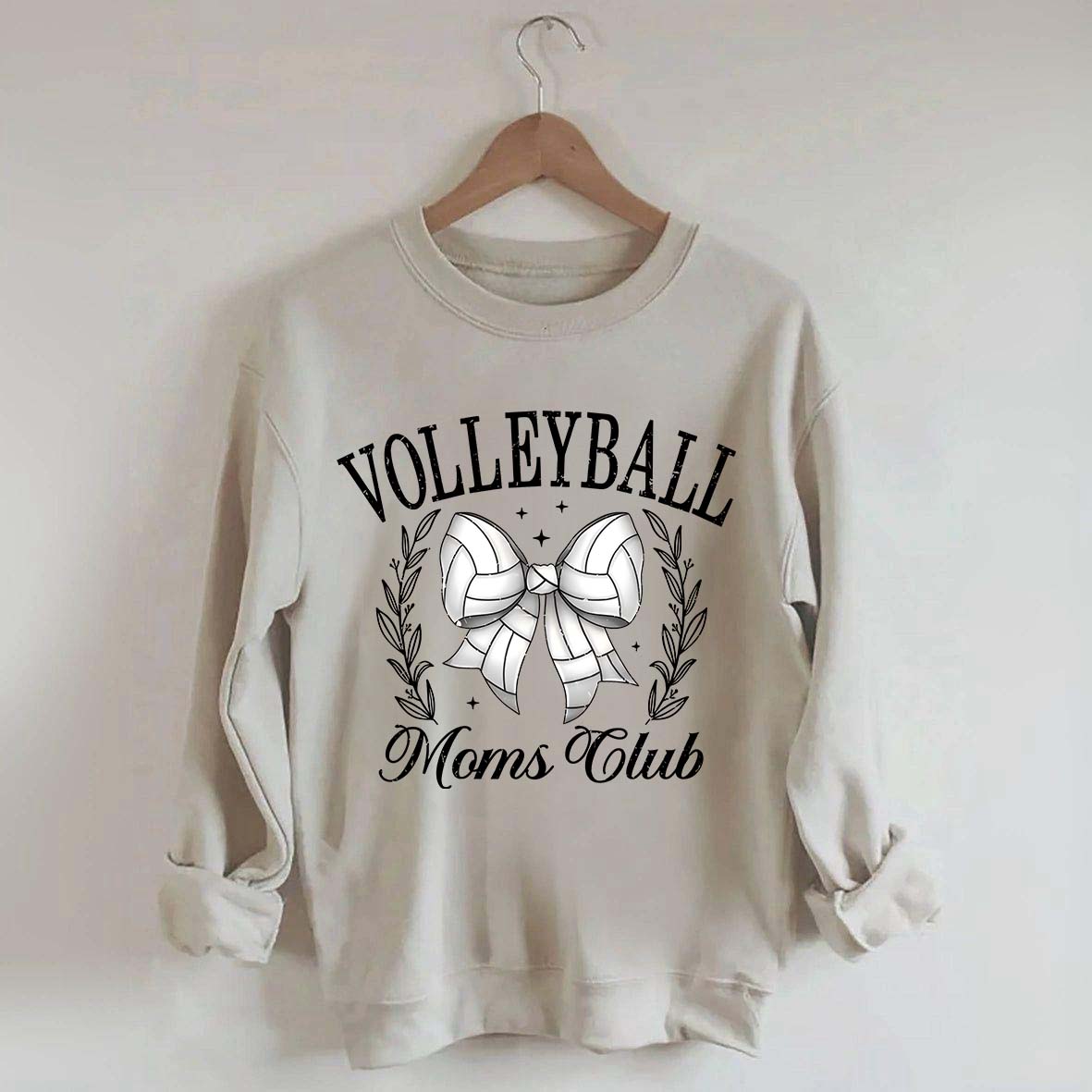 Volleyball Moms Club Sweatshirt