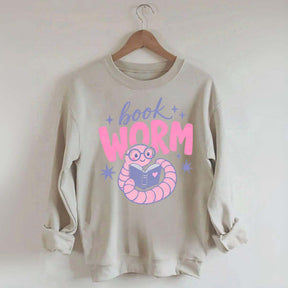 Book Worm Trendy Reading Sweatshirt