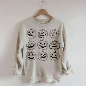 Trick or Treat Fall Pumpkin Sweatshirt