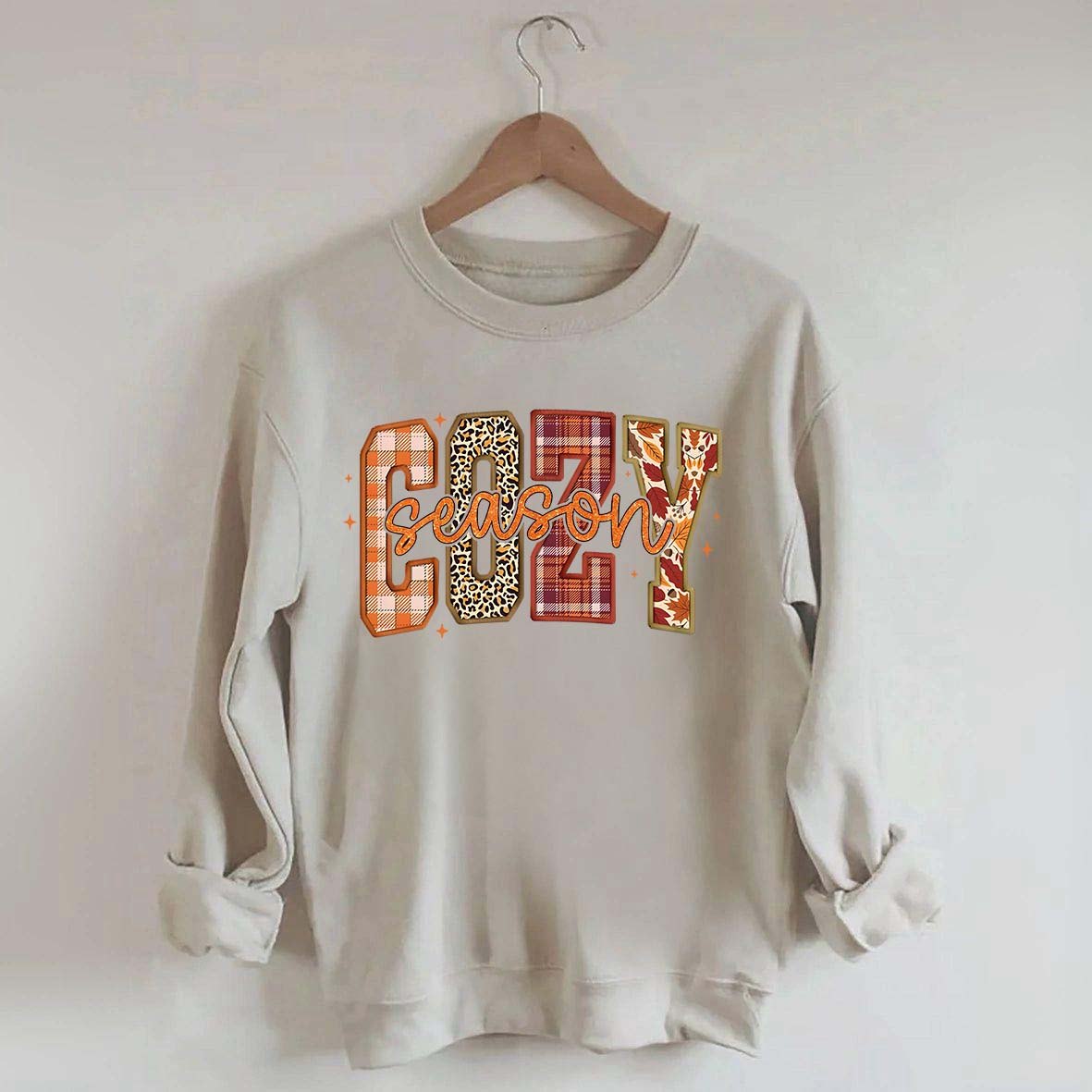Cozy Season Fall Graphic Sweatshirt