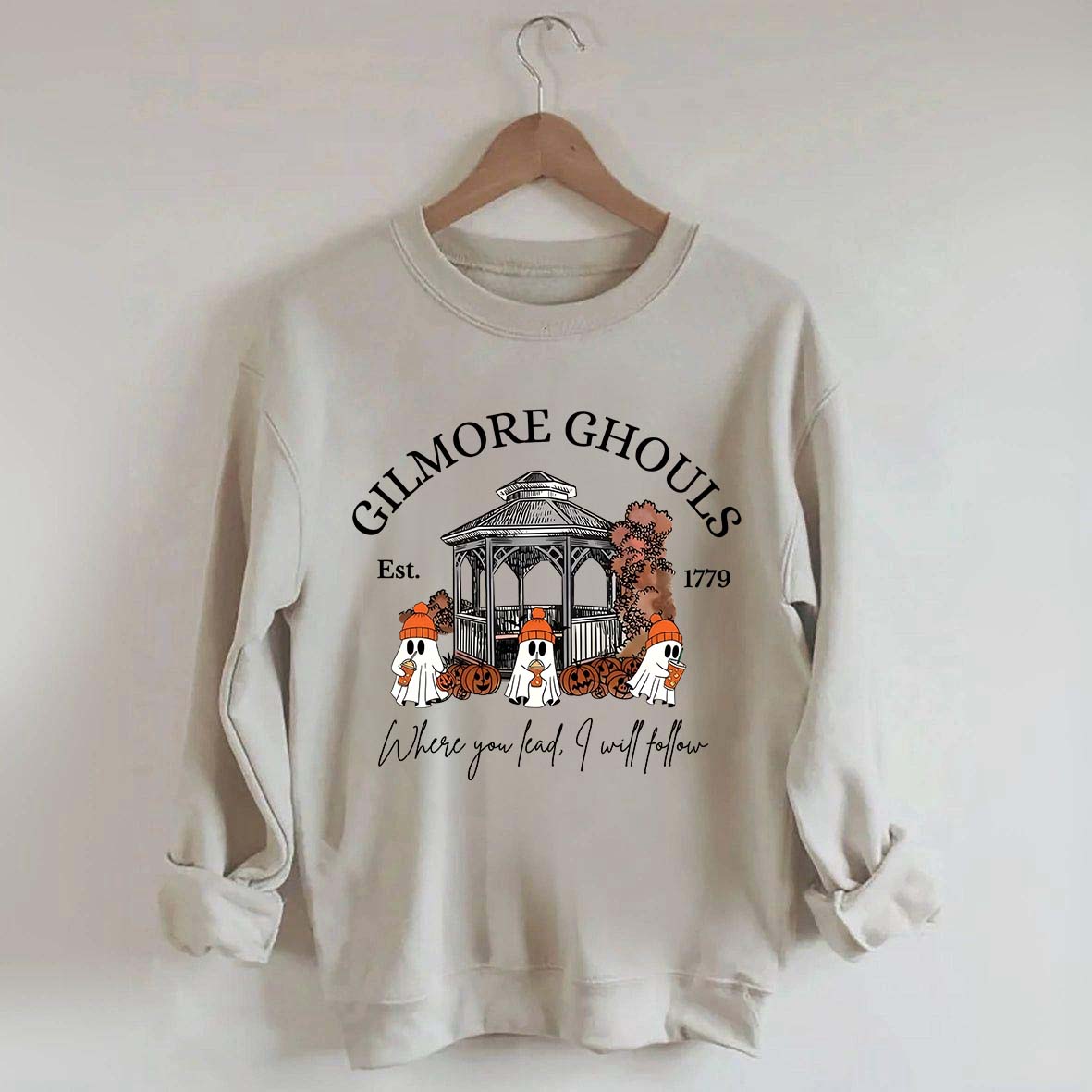 Stars Hollow Fall Leaves Gilmore Sweatshirt