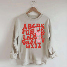 ABCs I Love You Valentines Sweatshirt