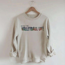 Cool Volleyball Player Sweatshirt