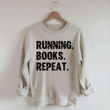 Running Books Repeat Sweatshirt