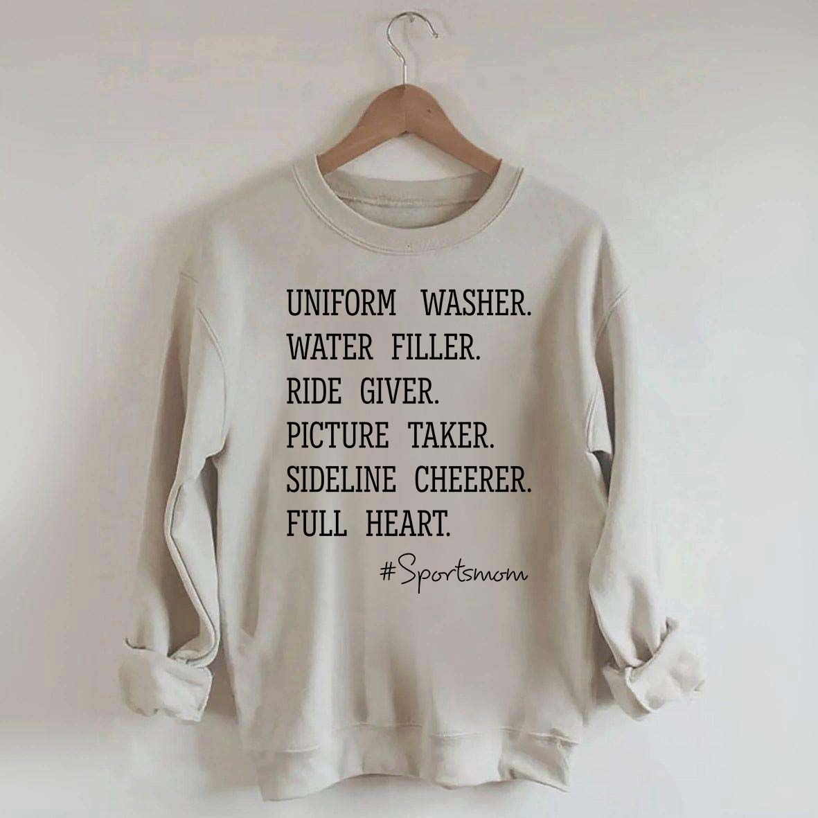 Uniform Washer Water Filler Sport Mom Sweatshirt
