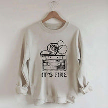 Retro Cassette Tape 90s Music Sweatshirt