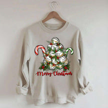 Volleyball Christmas Merry Xmas Sweatshirt