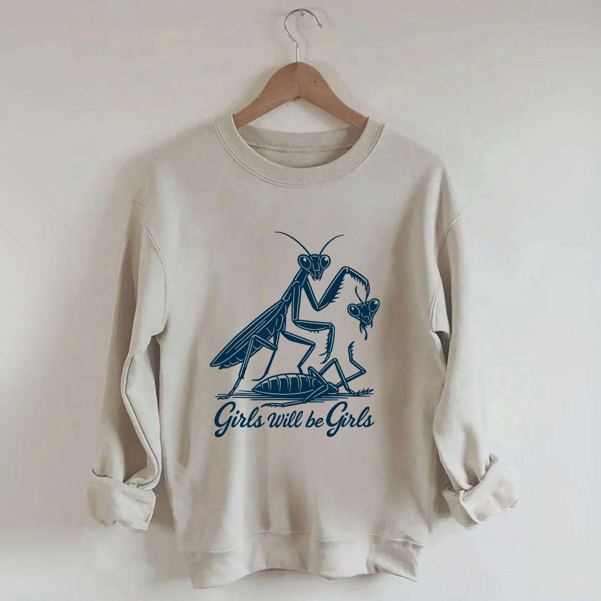 Girls Will Be Girls Graphic Sweatshirt