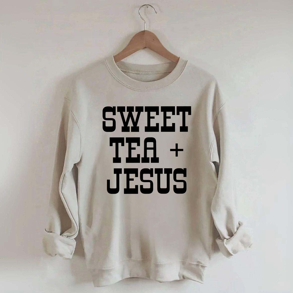 Sweet Tea + Jesus Minimalist Swatshirt