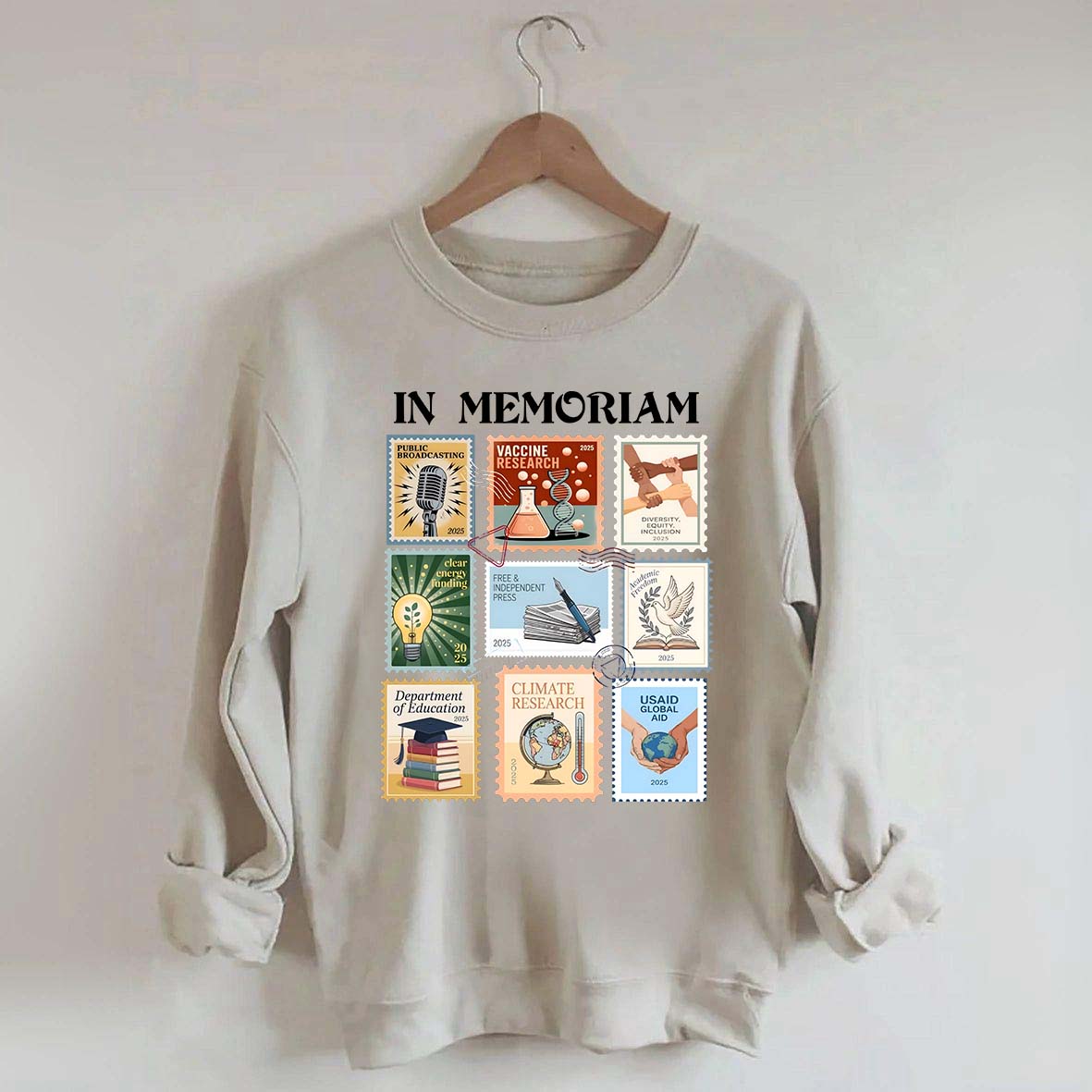 Retro In Memoriam Sweatshirt