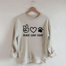 Peace Love Dogs Sweatshirt