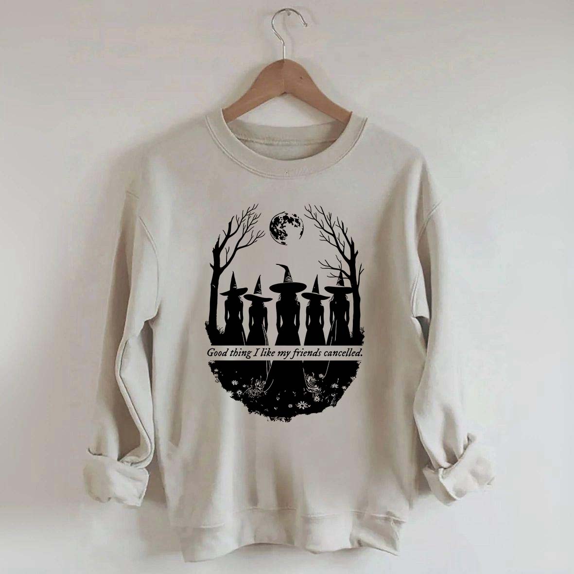 I Like My Friends Cancelled Witch Sweatshirt
