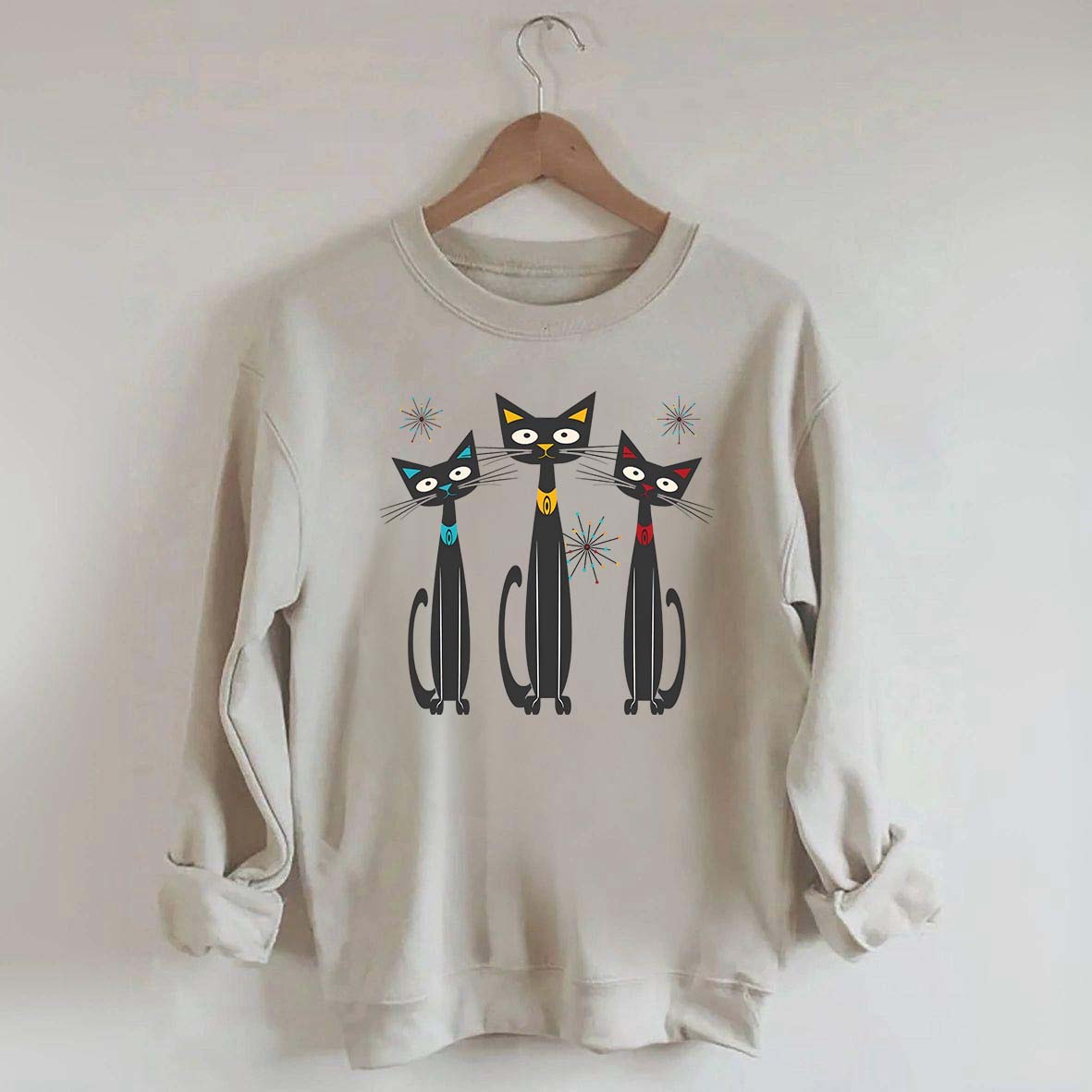 Atomic Cats Retro Sweatshirt