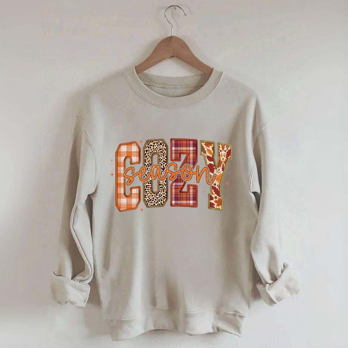Retro Get Cozy Season Sweatshirt
