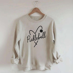 Pickleball Heart Sweatshirt