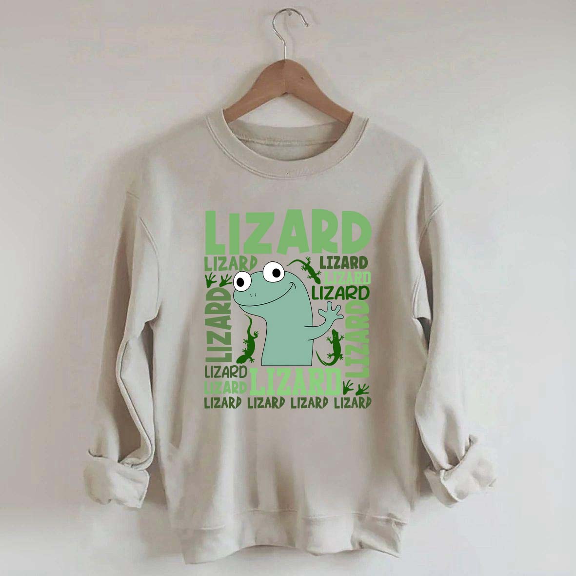 Lizard Lizard Funny Gecko Sweatshirt