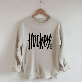 Hockey Girl Cute Sweatshirt