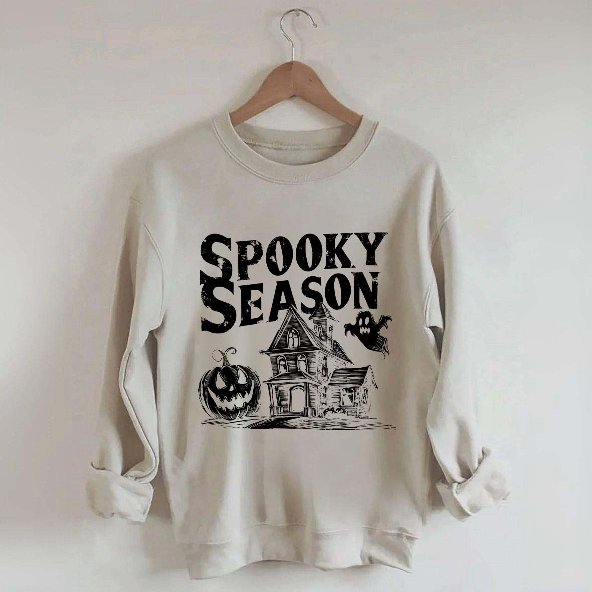 Spooky Season Haunted House Sweatshirt