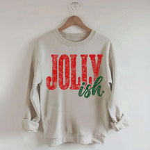 Jolly Ish Christmas Sweatshirt