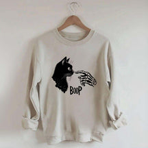 Cat Halloween Boop Sweatshirt