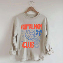 Custom Volleyball Mom Club Sweatshirt