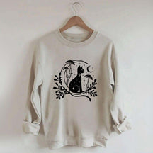 Celestial Cat Spiritual Sweatshirt