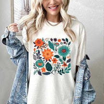 Comfort Colors  Aesthetic Wildflower Vintage T-Shirt