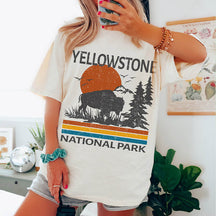 Yellowstone National Park Hippie T-Shirt