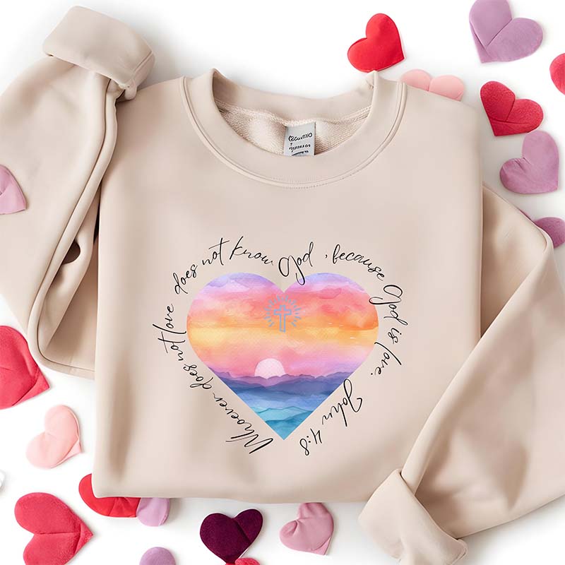 Bible Verse Religious Inspirational Faithful Sweatshirt