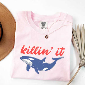 'Killin' It' Whale T-Shirt