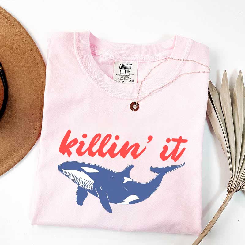 'Killin' It' Whale T-Shirt