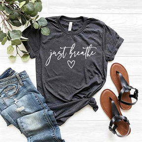 Hope Just Breathe Yoga T-Shirt