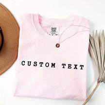 Customizable Vintage Lettering T-Shirt