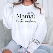 Personalized Infertility IVF Strong Mama Sweatshirt