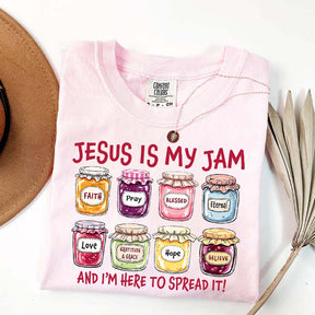 Funny Jesus Is My Jam Religous T-Shirt