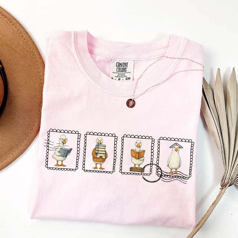 Silly Goose Teacher Book T-Shirt