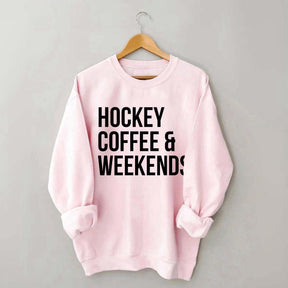 Hockey Coffee & Weekends Sweatshirt