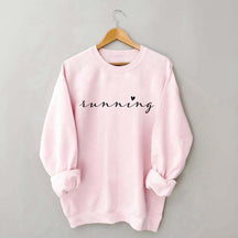 Running Jogging Heart Sweatshirt