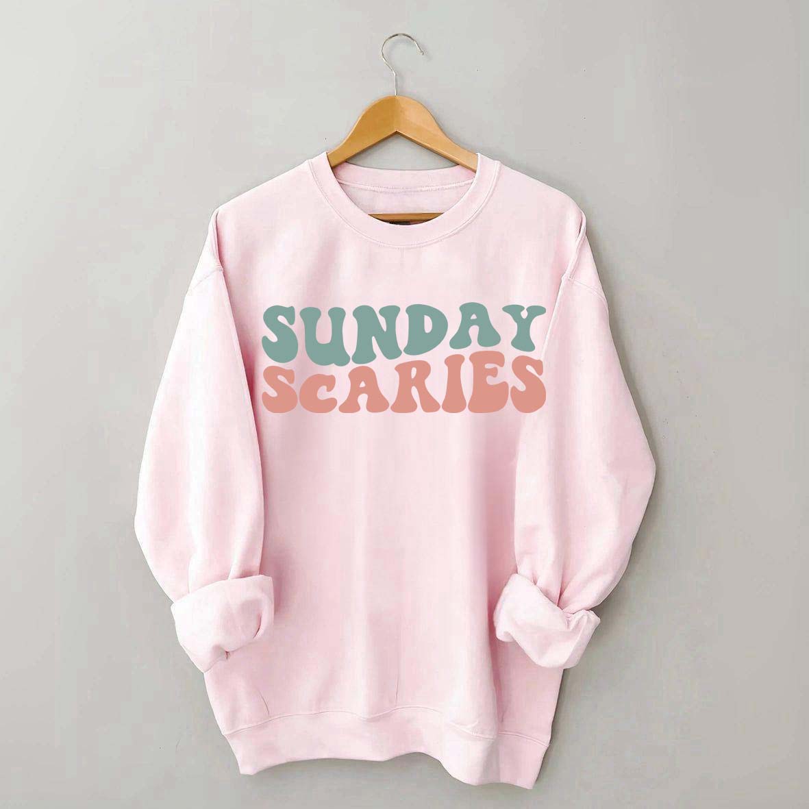 Retro Christmas Sunday Scaries Sweatshirt