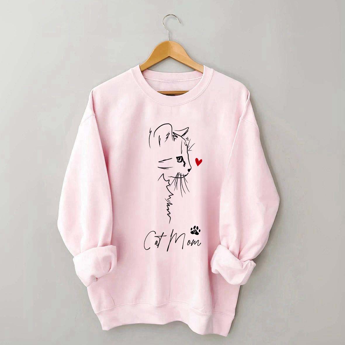 Cat Mama Cute Sweatshirt