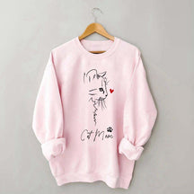 Cat Mama Cute Sweatshirt