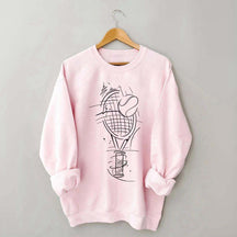 Minimalist Tennis Lover Sweatshirt