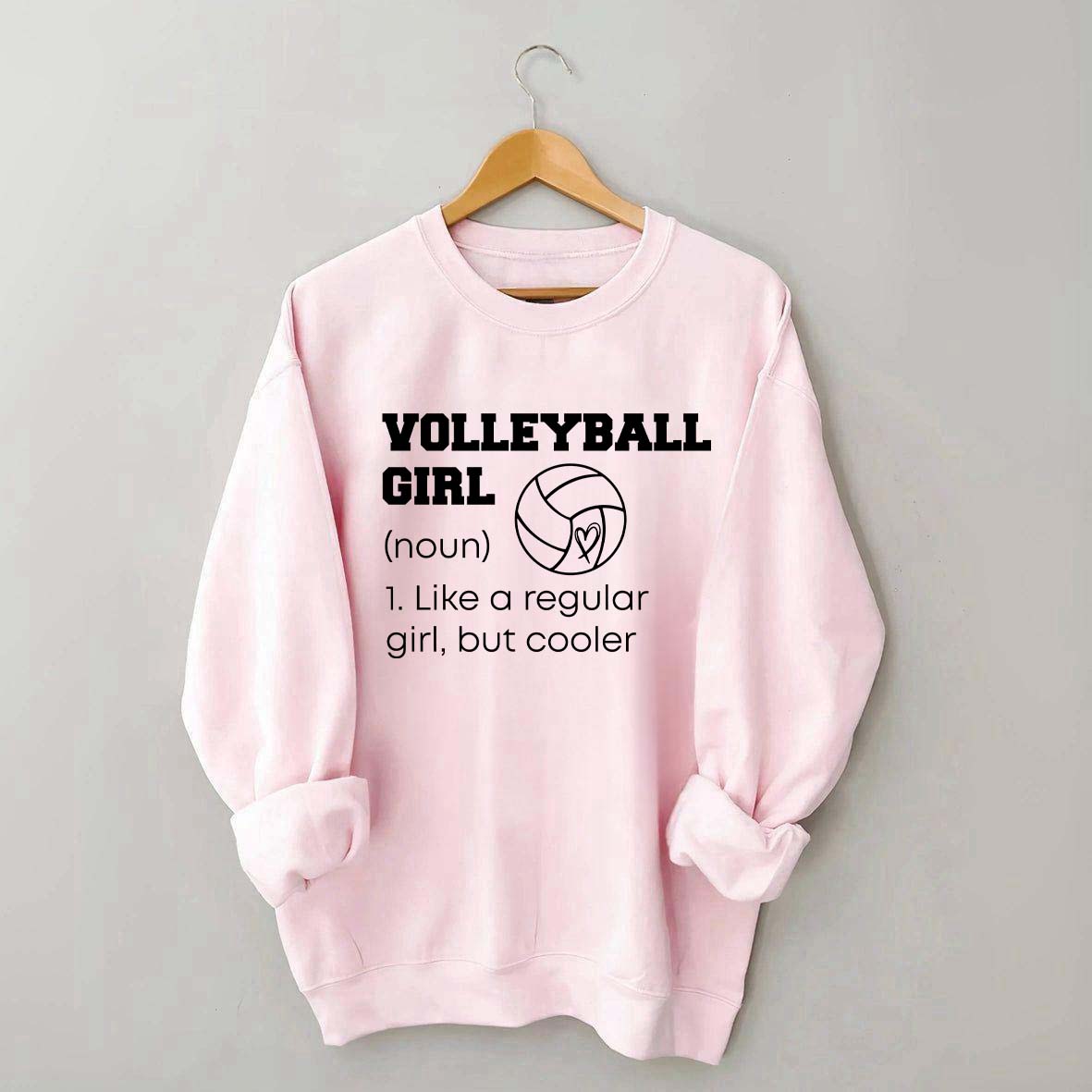 Volleyball Girl Team Sweatshirt