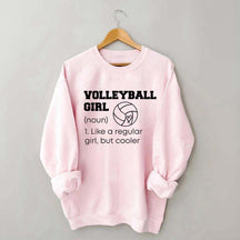 Volleyball Girl Team Sweatshirt