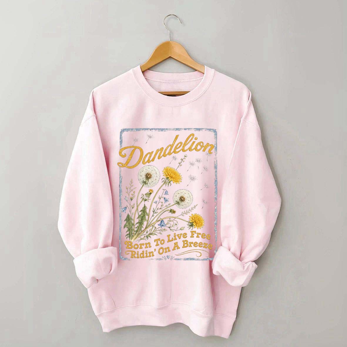 Comfort Colors Dandelion Country Music Sweatshirt