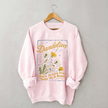 Comfort Colors Dandelion Country Music Sweatshirt